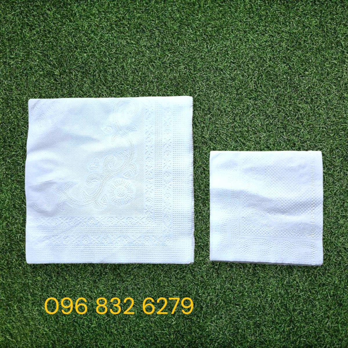 KHĂN GIẤY ĂN KG - KHỔ 10 CM X 10 CM