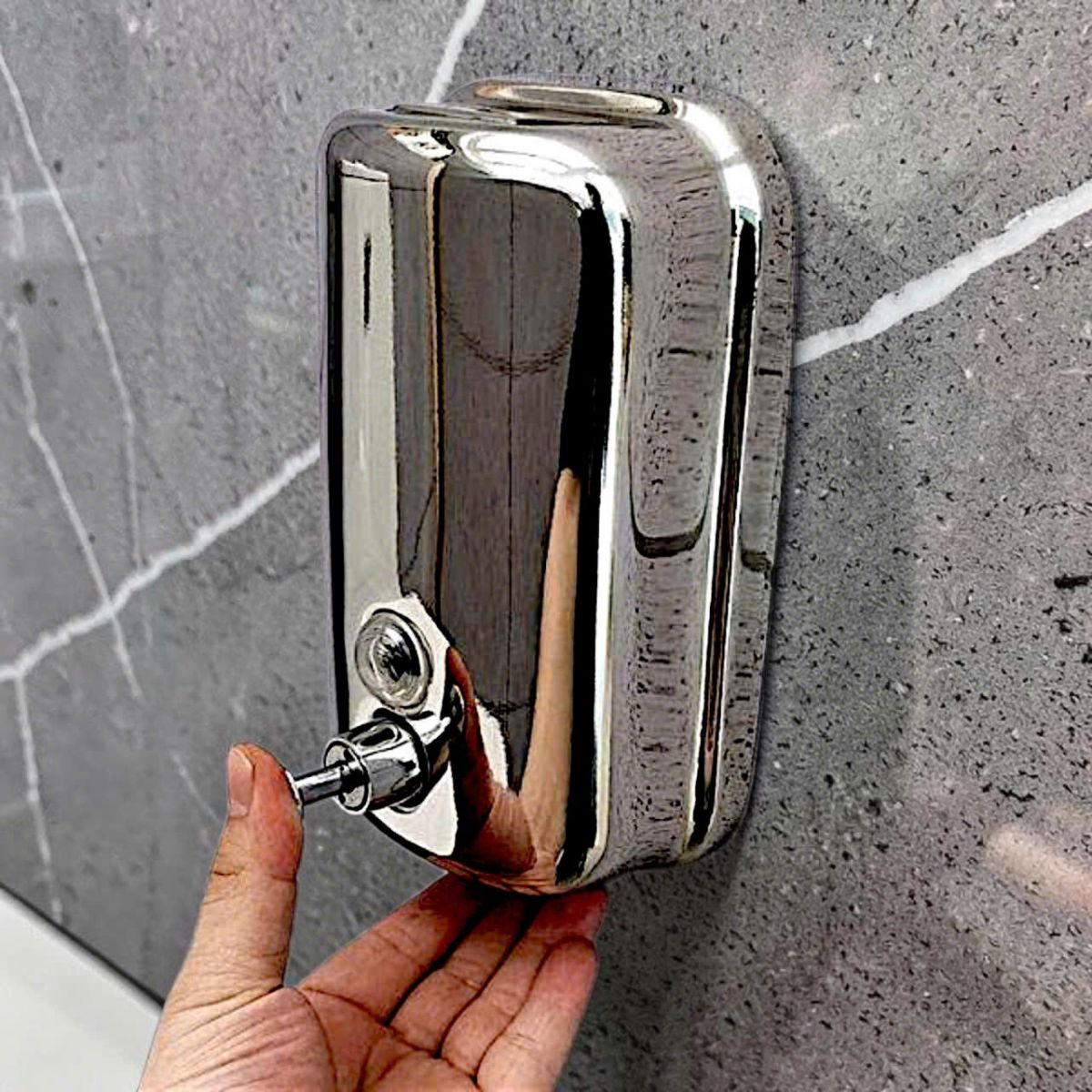 HỘP ĐỰNG NƯỚC RỬA TAY TREO TƯỜNG INOX - RTINOX _510IB