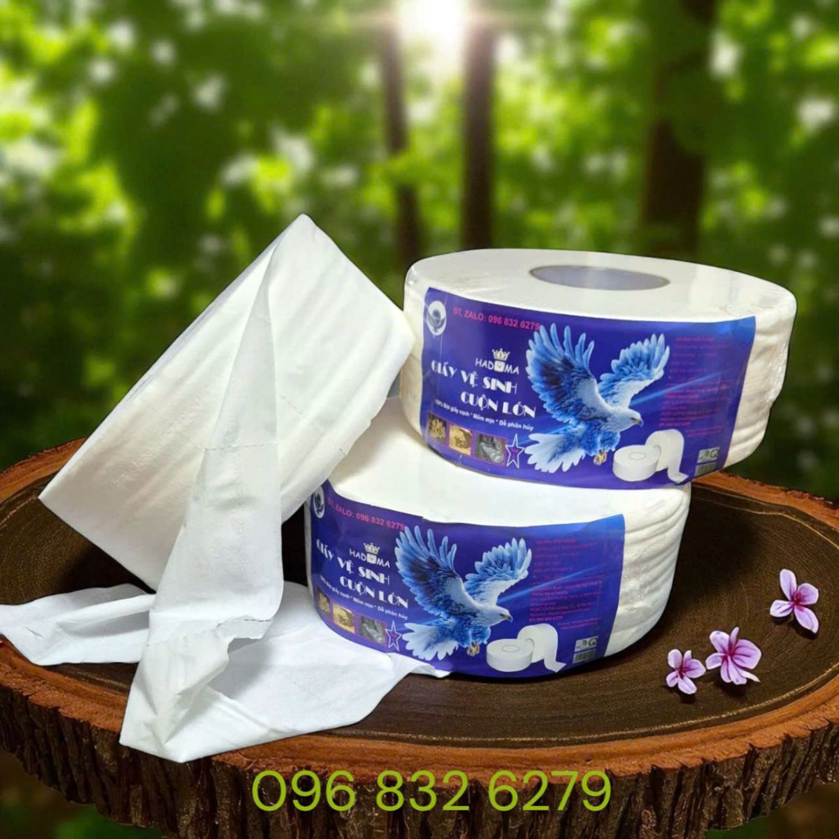 GIẤY VỆ SINH CUỘN LỚN CAO CẤP